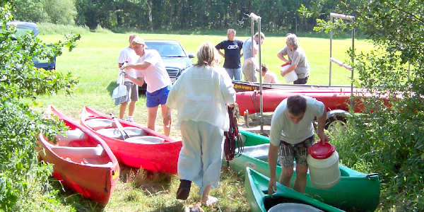 Teambuilding Betriebsausflug Oste - Wümme